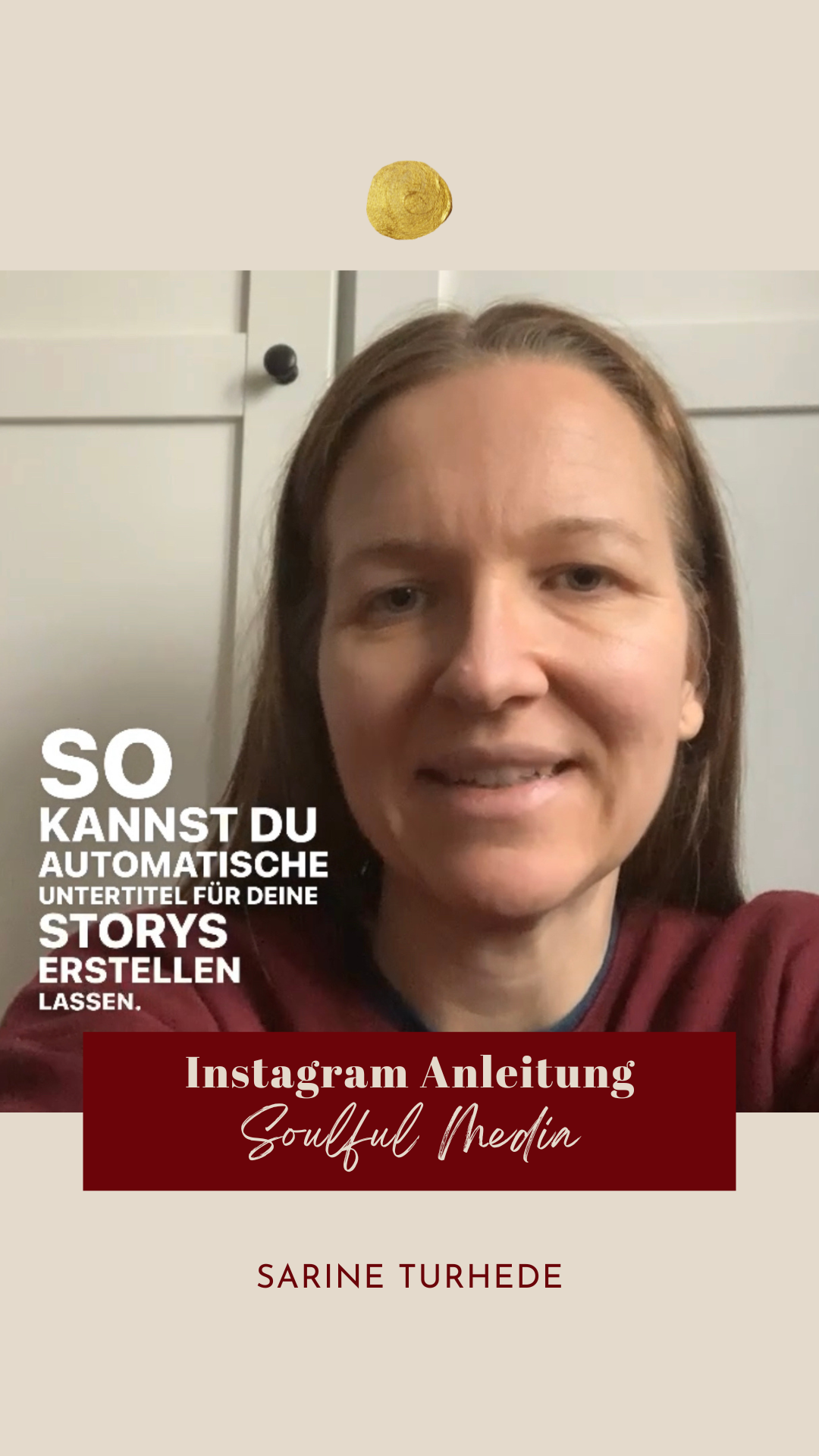 Kostenfrei Automatische Untertitel Instagram Anleitung Sarine Turhede